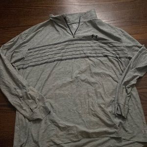 Grey UnderArmour 2xl quarter zip